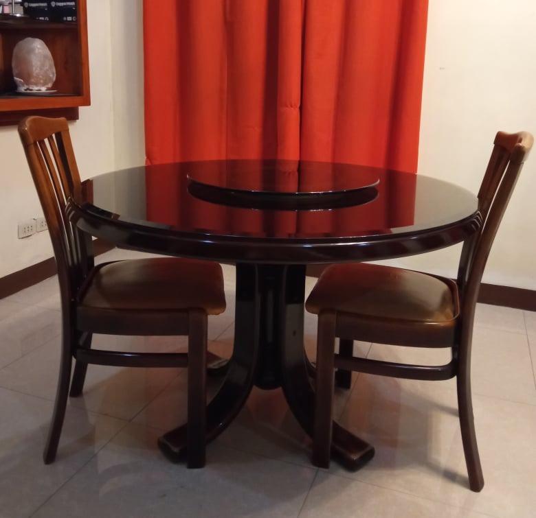 For Sale Wooden Dining Table Malaysian, Furniture & Home Living