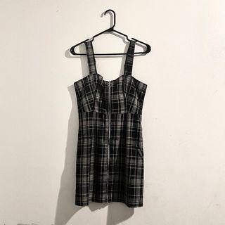 FOREVER 21 PLAID DRESS