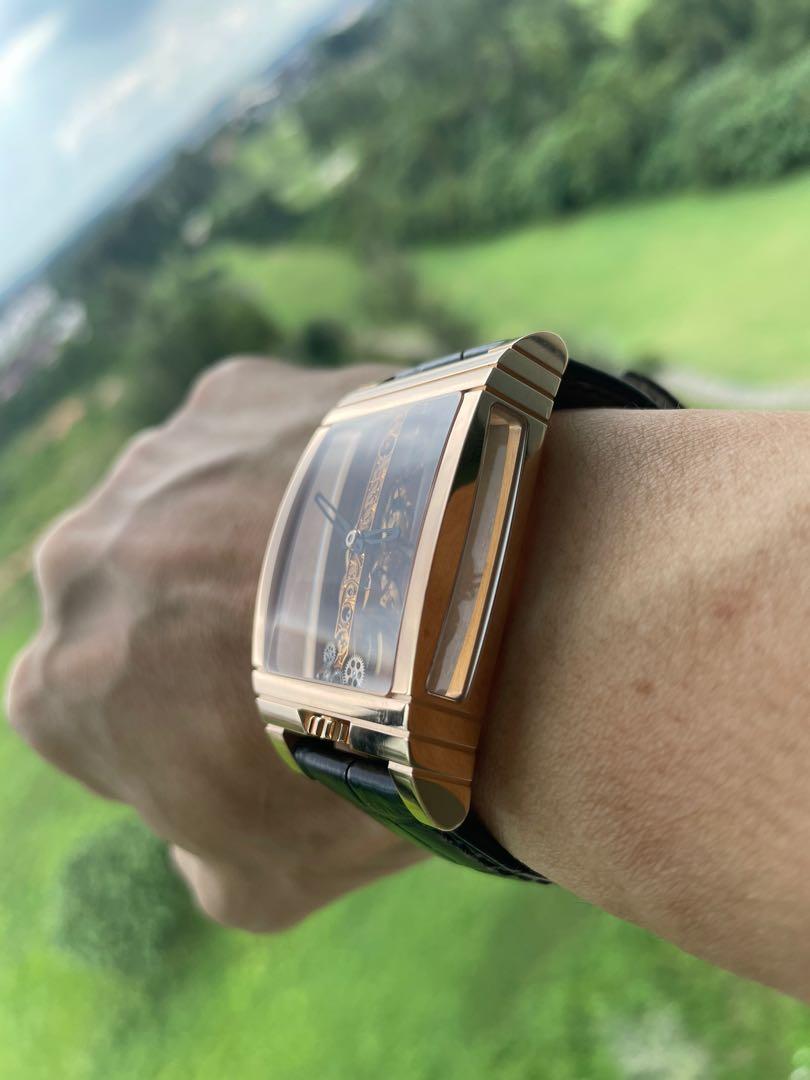 Full Gold Corum Golden Bridge