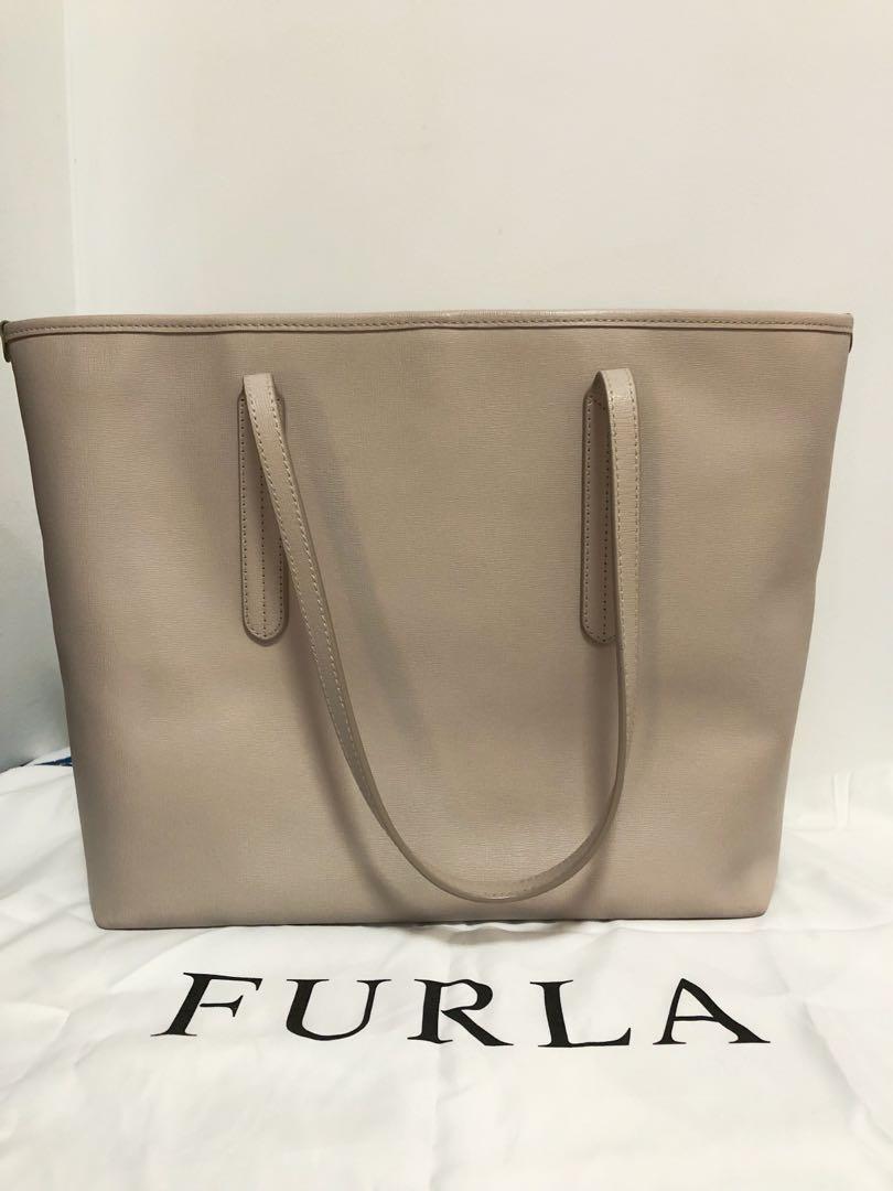 Furla Real Leather Tote Bag