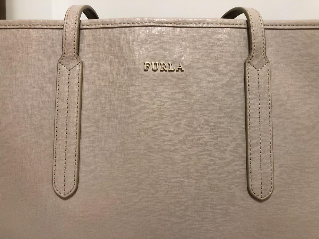Furla reale deals tote bag