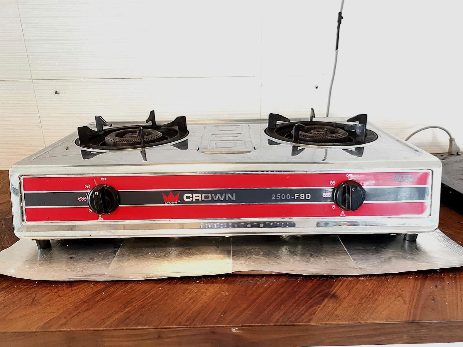 Gas cooker/stove Crown 2500 tabletop + Regulator + Hose, TV & Home