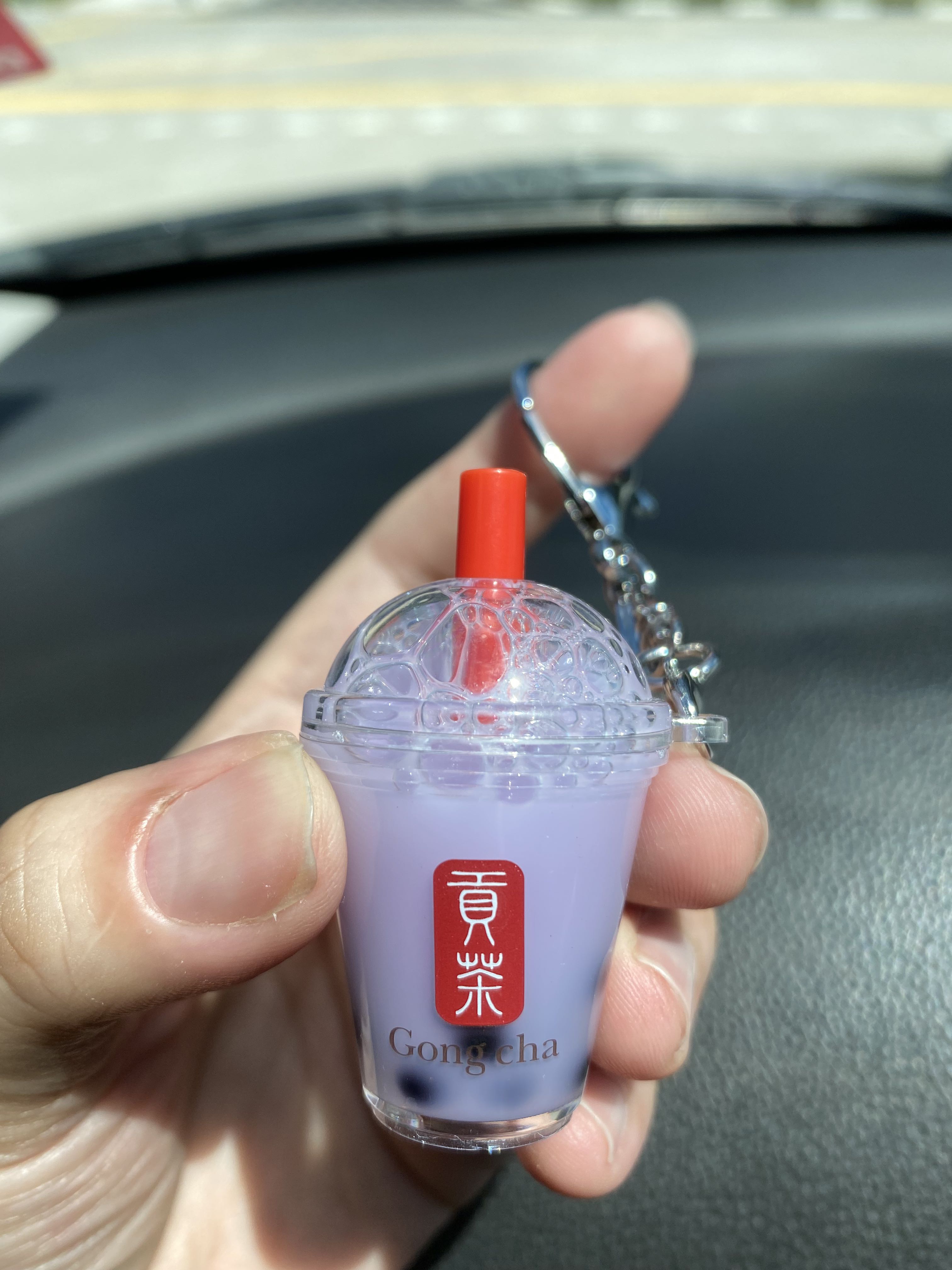 Gong Cha bubble tea keychain, Everything Else on Carousell