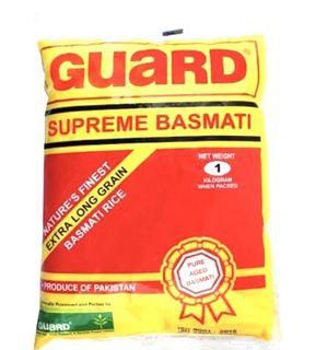 Guard Supreme Basmati Rice Extra Long Grain 1 Kilo