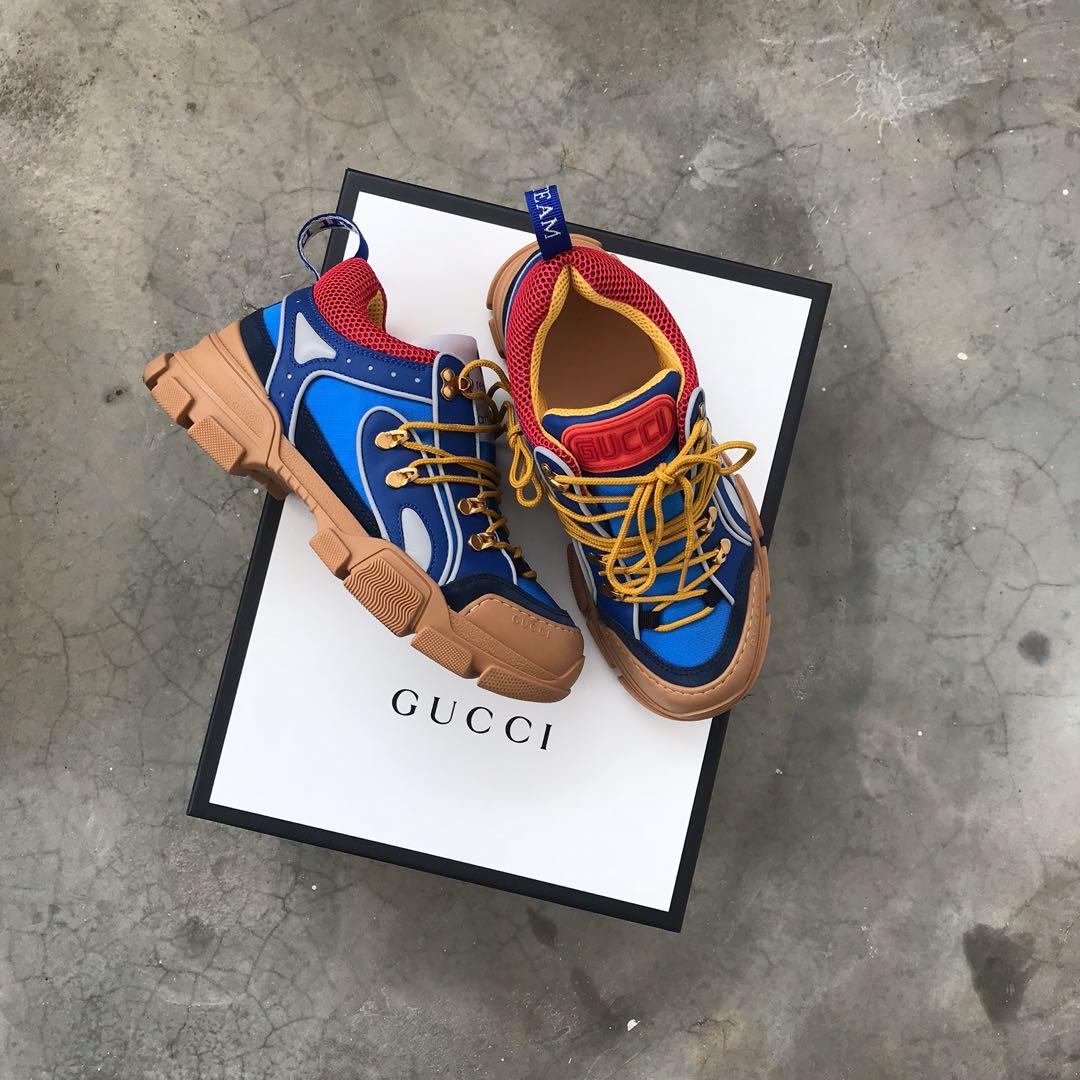 Gucci x Sega Flashtrek Sneakers UK7.5 US8.5 Men s Fashion