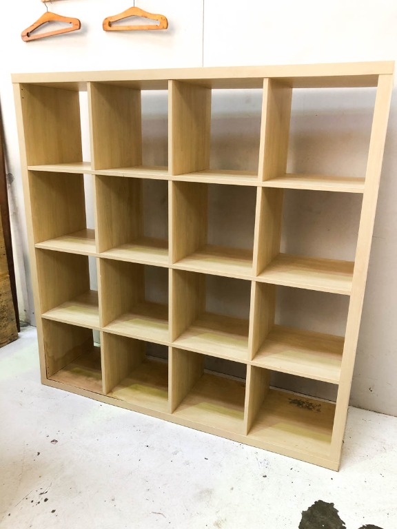 IKEA KALLAX 16 Sectional Cubes Shelving Unit, Furniture & Home Living, Furniture, Shelves