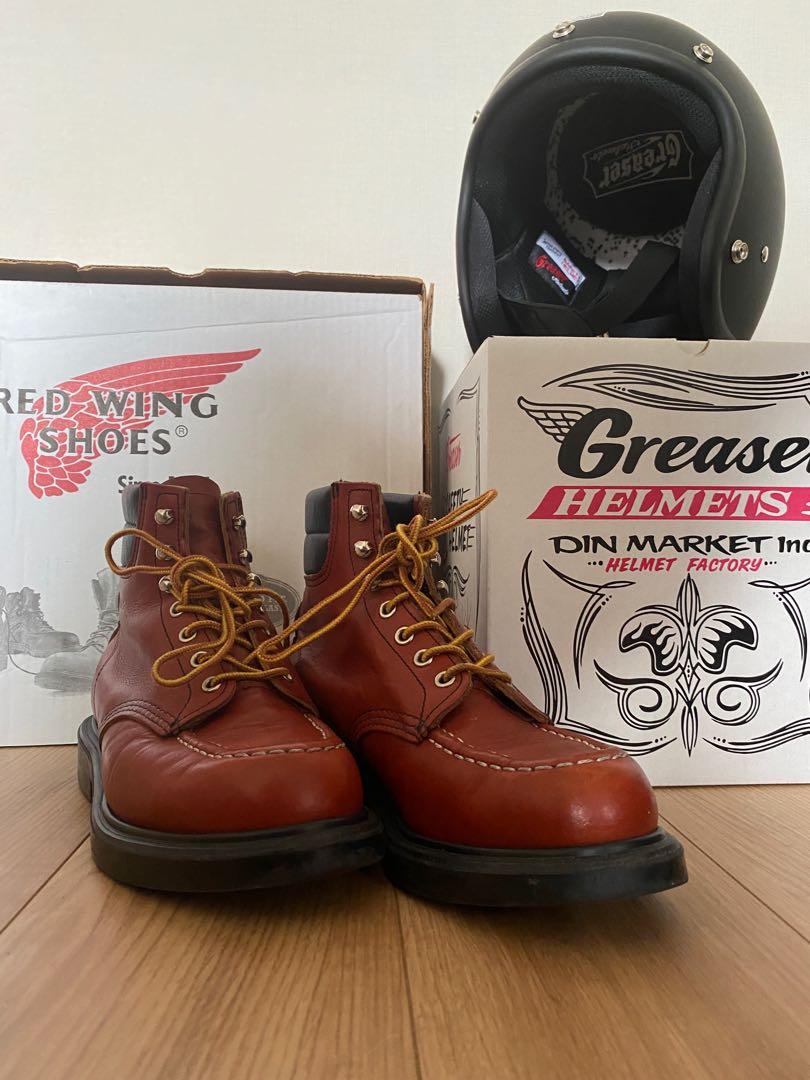 Red wing top shoes stock
