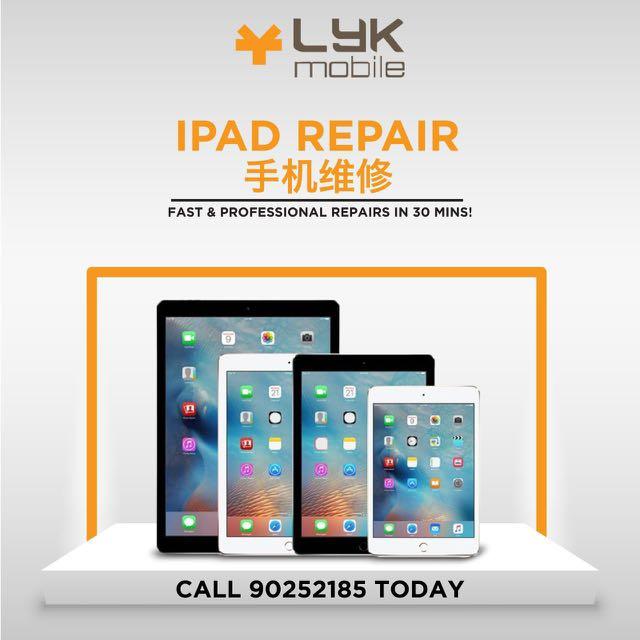 Apple Ipad Repair Lcd Battery Motherboard Housing Camera Ipad Repair Ipad Screen Repair Ipad Air Repair Ipad Pro 11 Screen Replacement Lifestyle Services Electronics Gadget Repairs On Carousell