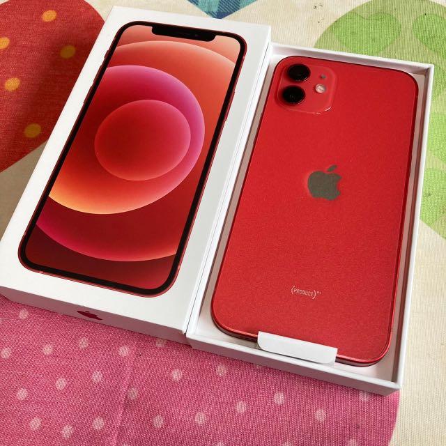 iPhone12 64g二手紅色, 手機及配件, 手機, iPhone, iPhone 12 系列在旋轉拍賣