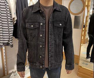 Jaket Jeans Black Pull & Bear