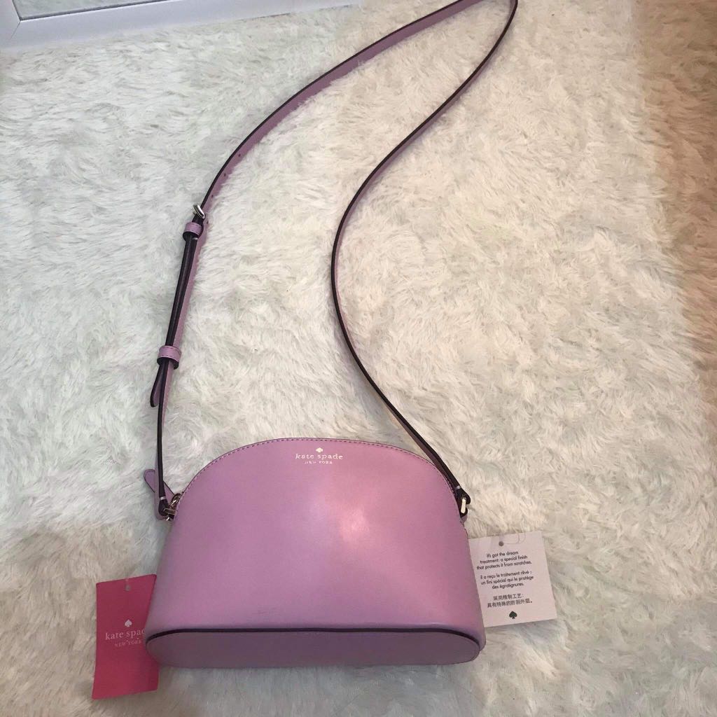 Kate Spade Kali Small Dome Crossbody Pink Leather, Women's Fashion, Bags &  Wallets, Cross-body Bags on Carousell
