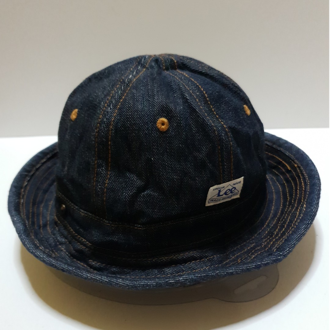 Vintage denim bucket hat sales