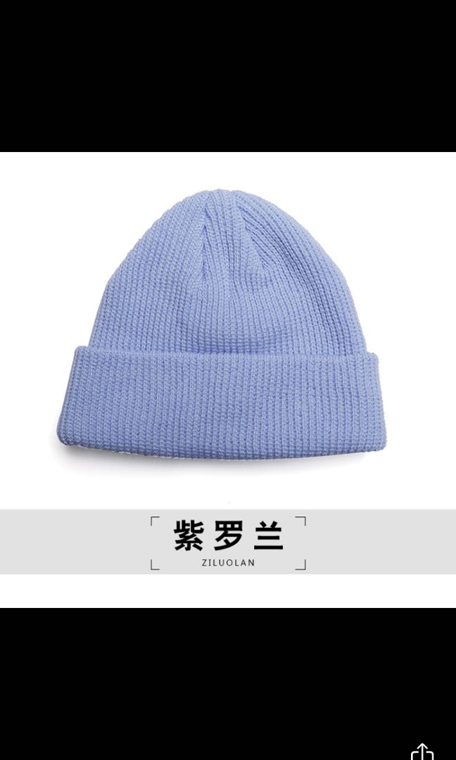 purple beanie womens