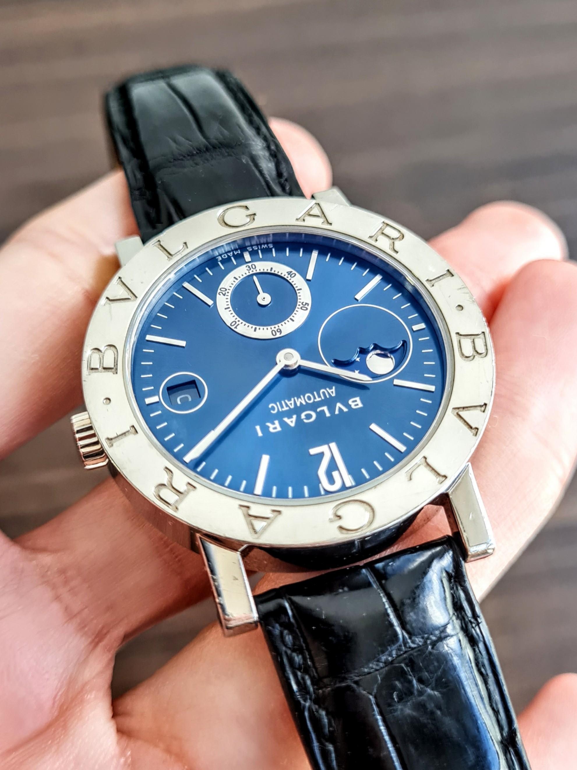 Bvlgari watch cheap 18k