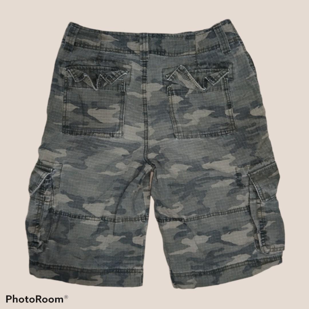 Mossimo supply co cargo short pants 6 pocket camo army military