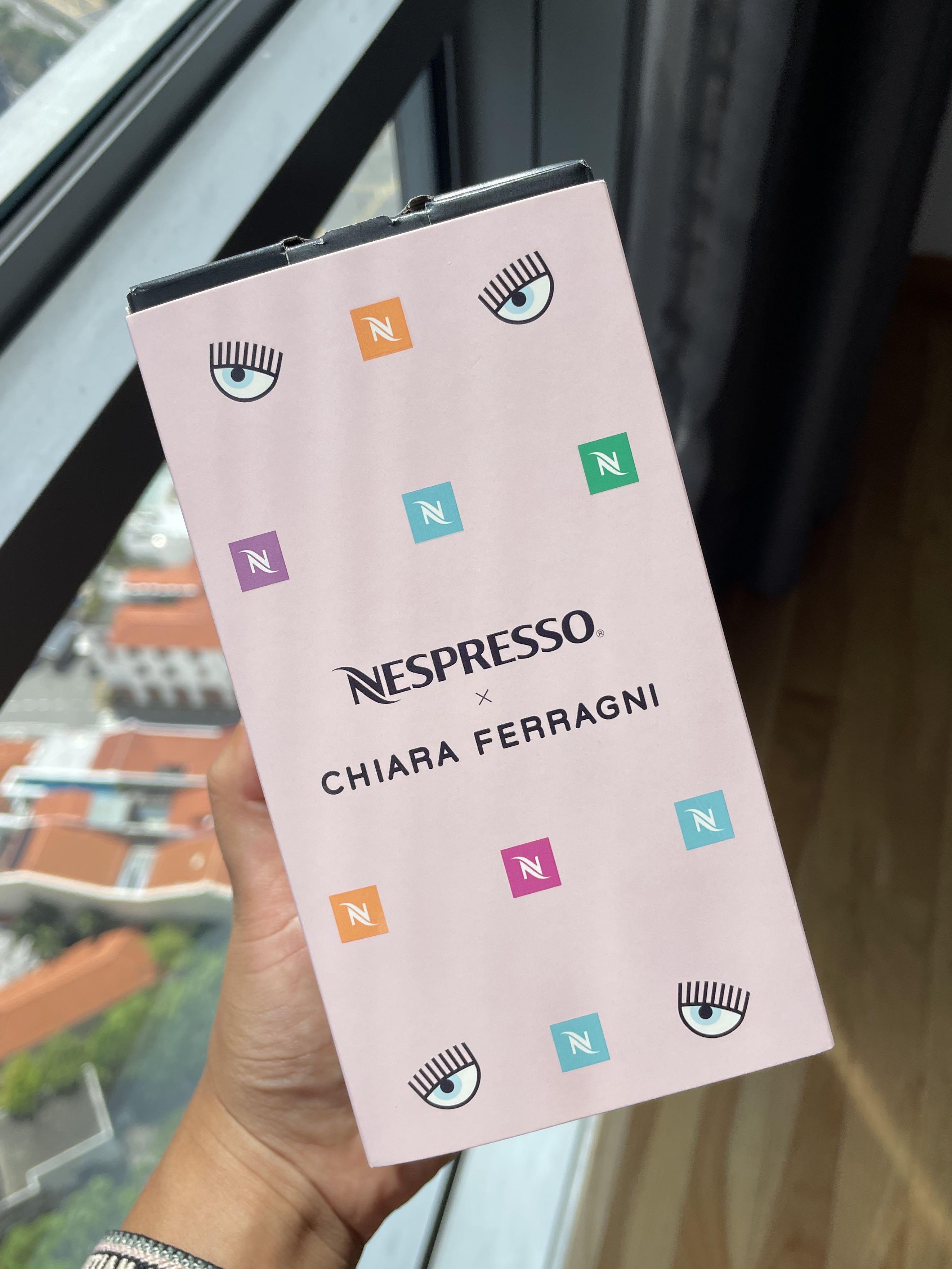 Nespresso x Chiara Ferragni Limited Edition Nomad Travel Mug Tumbler, Neu  OVP