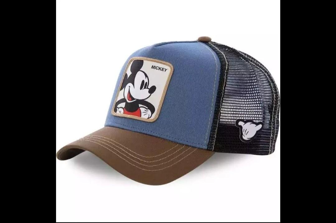 New Brand Anime Cartoon Mickey DONALD Duck Snapback Cotton Baseball Cap Men  Women Hip Hop Dad Mesh Hat Trucker Hat