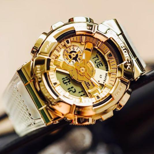 Casio g shock new arrivals skeleton gold
