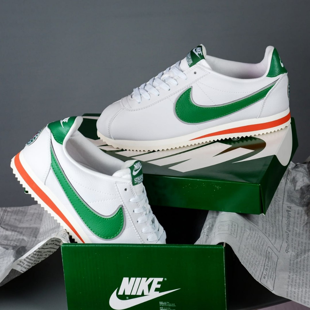 nike cortez green