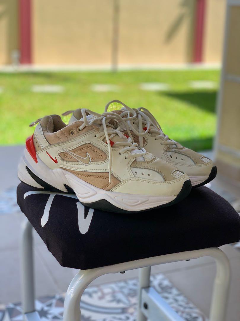 Nike M2K Tekno Bone Red Men s Fashion Footwear Sneakers on