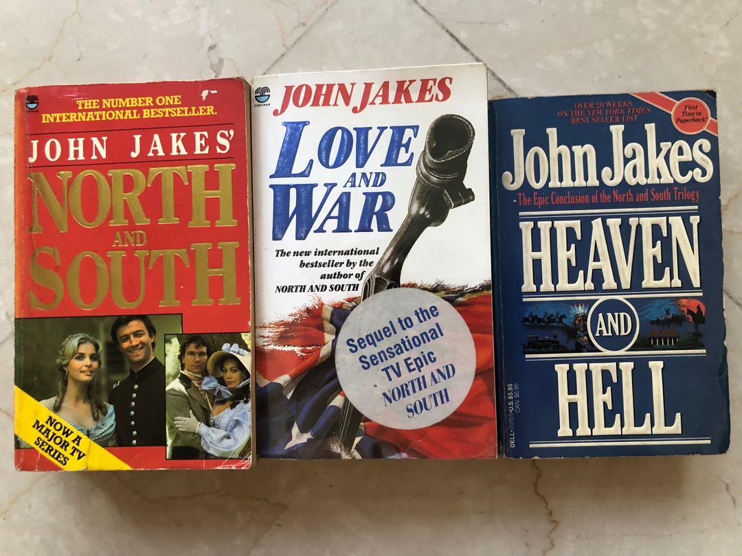 North And South Trilogy John Jakes Hobbies Toys Books Magazines Fiction Non Fiction On Carousell