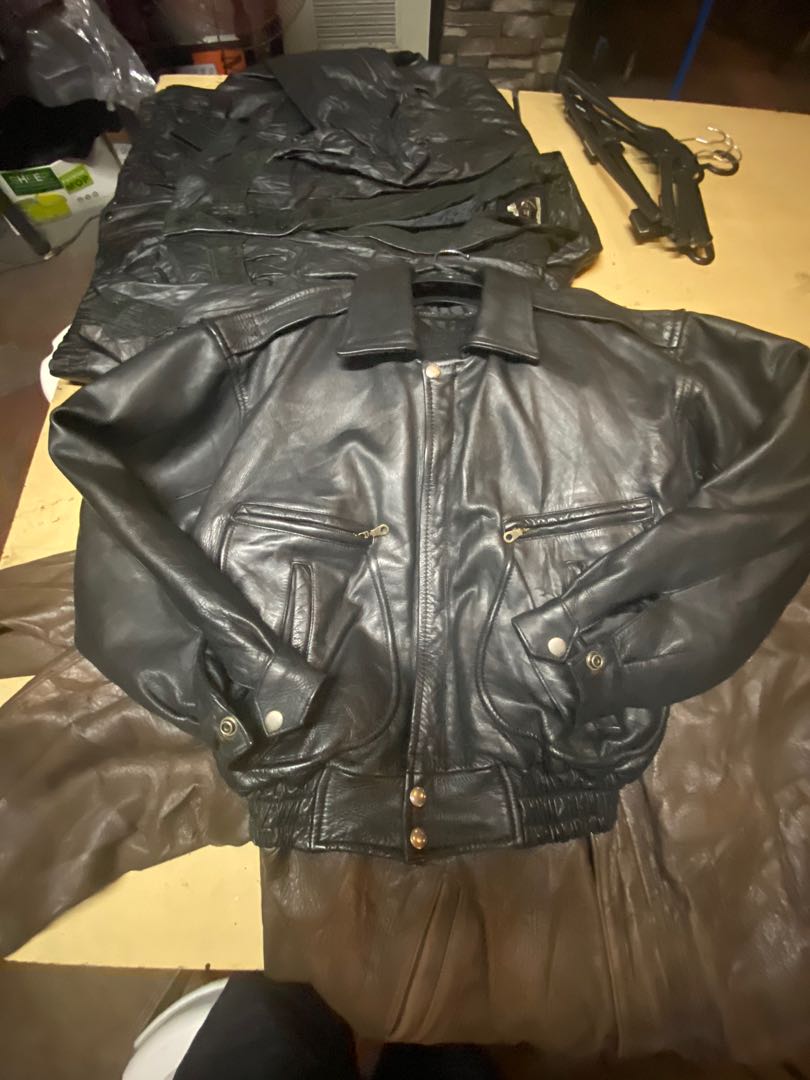 Origina full grain leather jacket, Men's Fashion, Coats, Jackets and ...