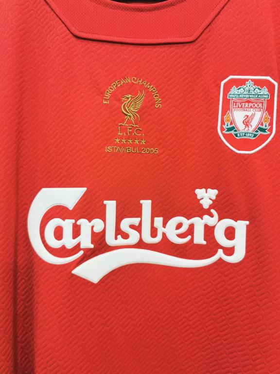 Original Liverpool FC 2004 05 Istanbul Champions League Final Home