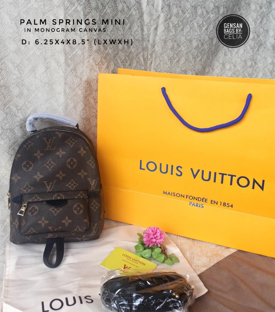 harga lv palm spring mini