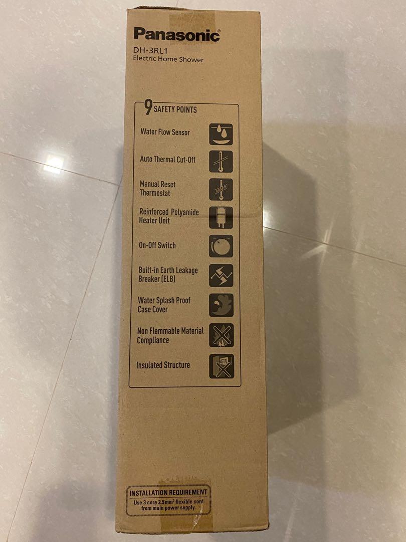 Panasonic Standard Instant Water Heater DH-3RL1SW, TV u0026 Home Appliances,  Water Heater u0026 Instant Showers on Carousell