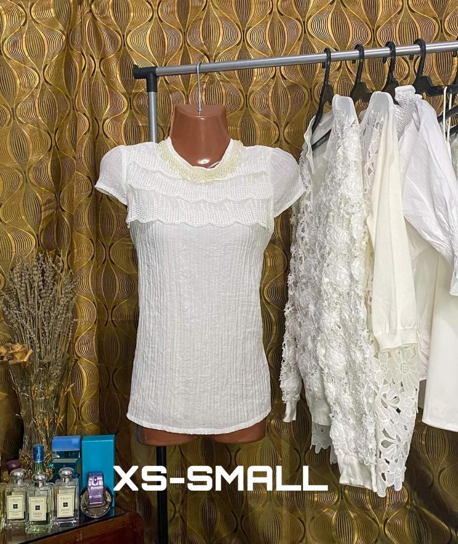 Pearl Fashion Blouse (Category: Blouses) located in Manila. Submitted by veneneng (Listing ID 1097925105, Image 1). Description: Preloved. ✨Color may slightly vary due to lighting ✨Please manage your expectations 🤗 Message me for more questions..
