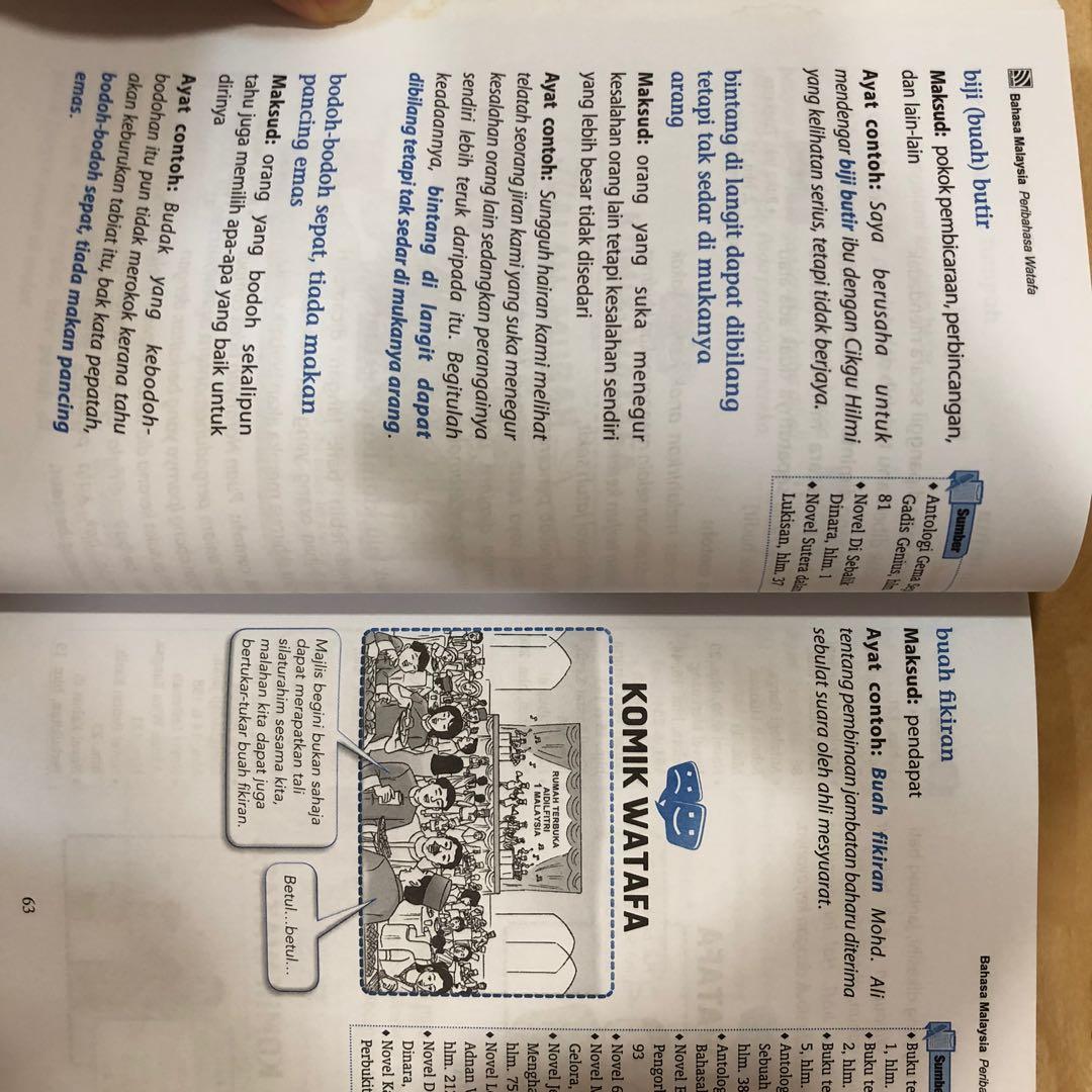 Peribahasa Watafa Spm Books Stationery Books On Carousell