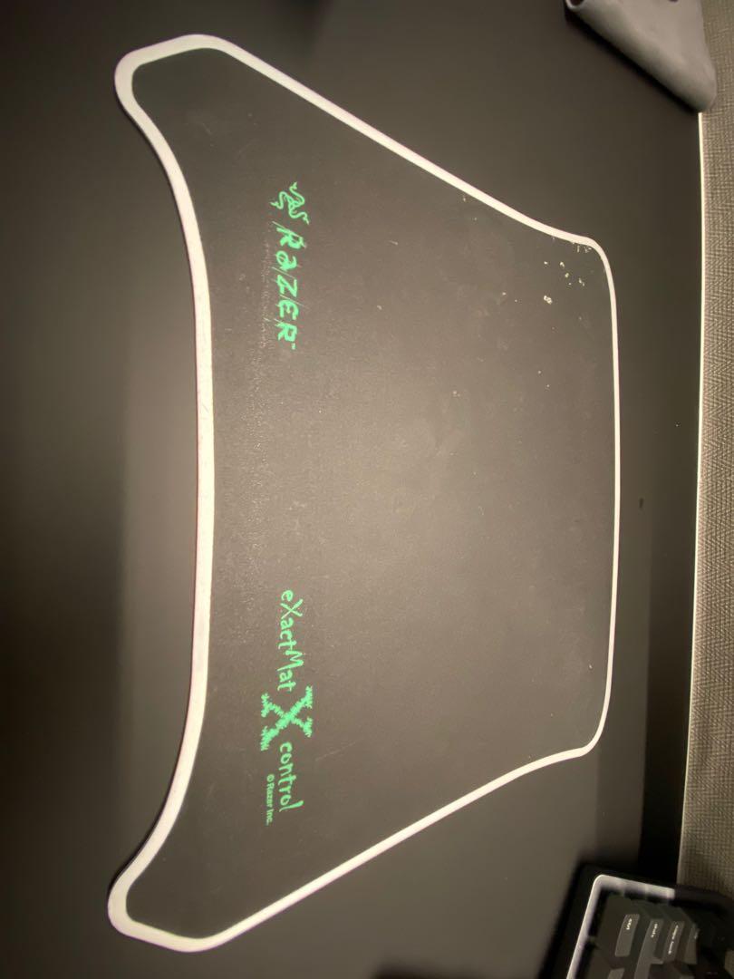 Razer eXactMat, Computers & Tech, Parts & Accessories, Mouse & Mousepads on Carousell