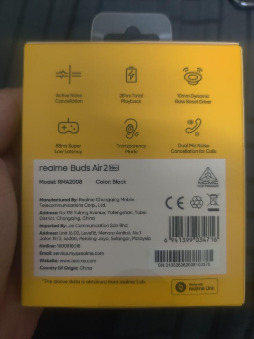 Realme Buds Air 2 Neo Audio Earphones on Carousell