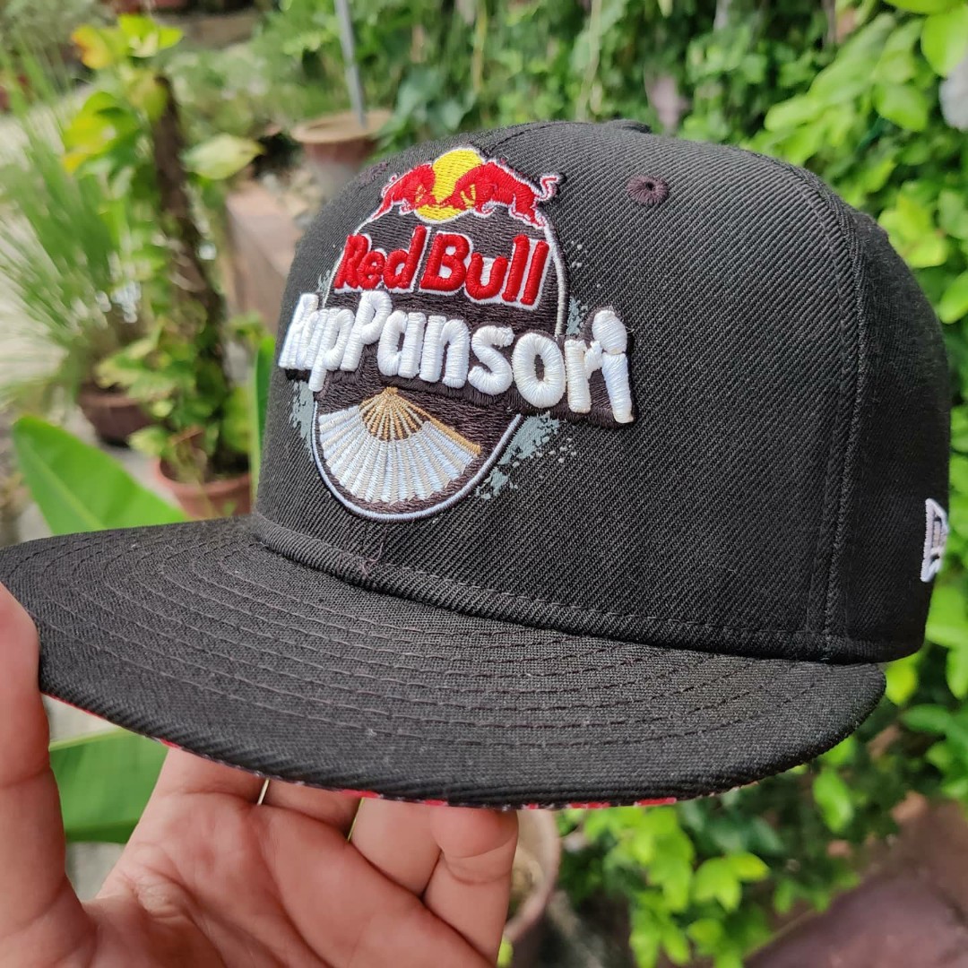Red Bull New Era 9fifty Men S Fashion Accessories Caps Hats On Carousell
