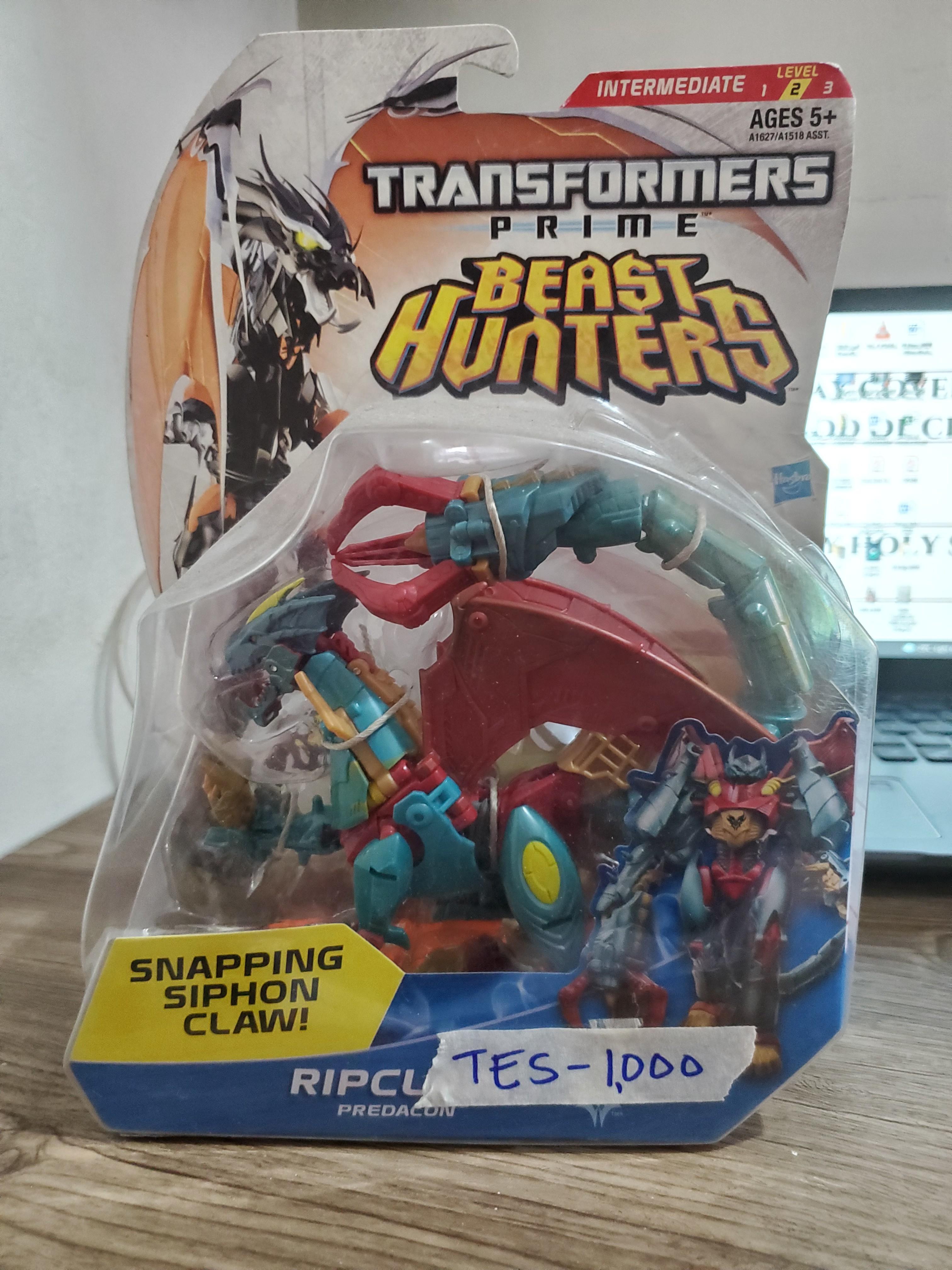 Ripclaw Predacon Snapping Siphon Claw Transformers Prime Beast Hunter ...