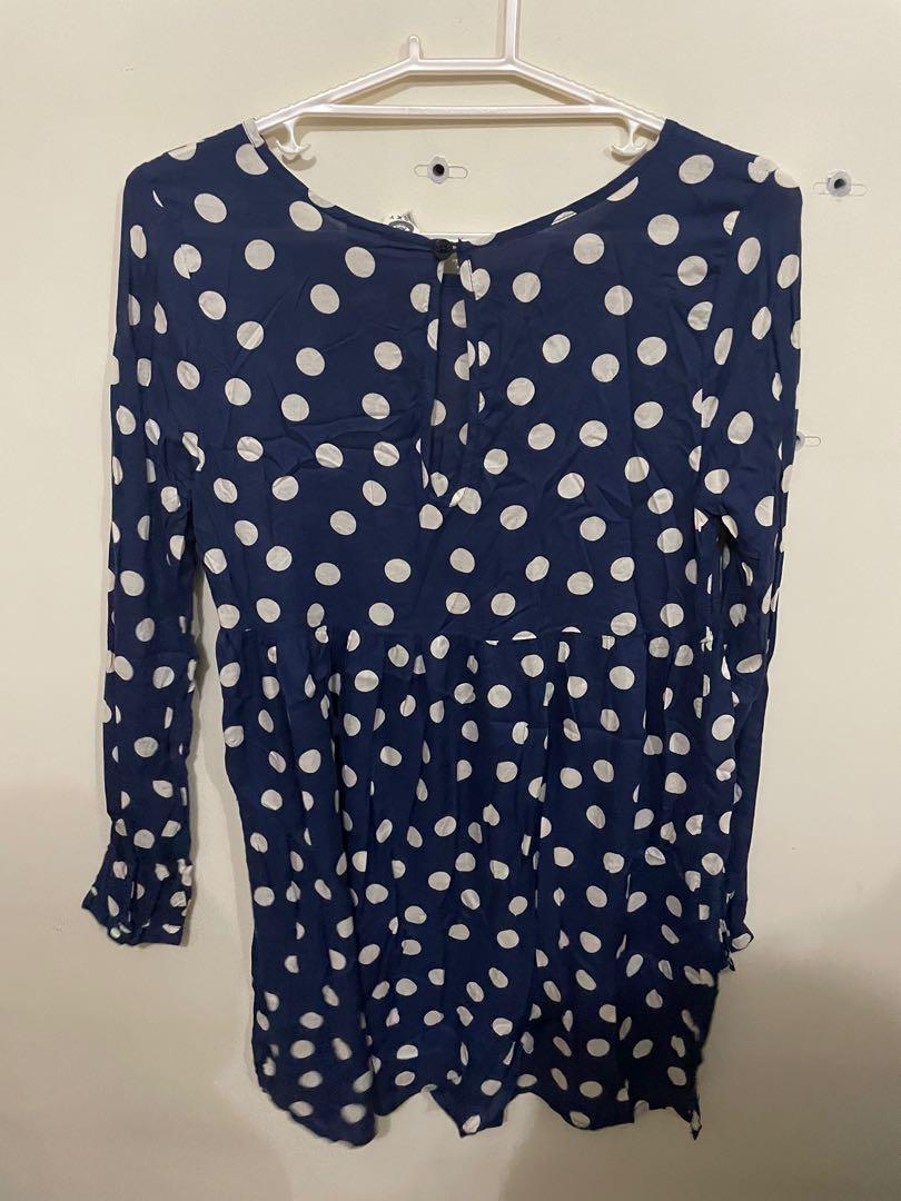 roxy polka dot dress