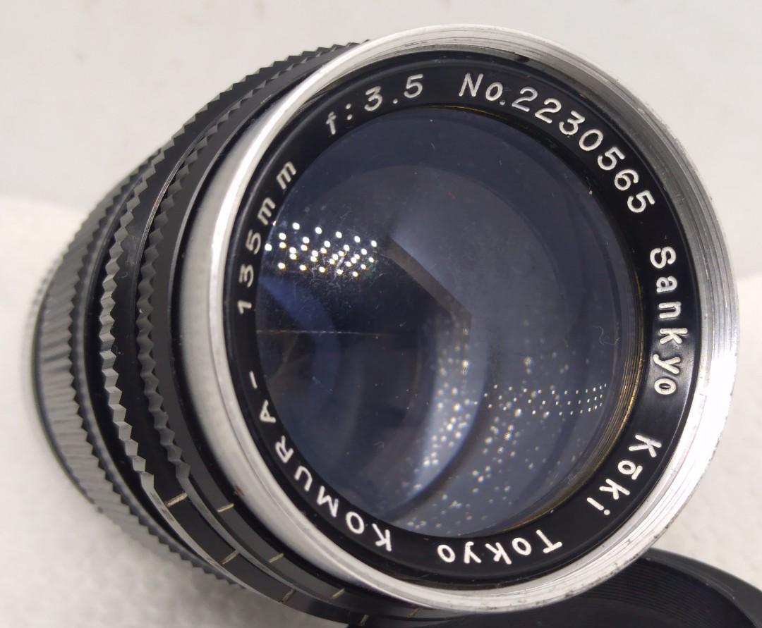 Sankyo vintage lens (Category: Lens & Kits) located in Las Pinas. Submitted by film101 (Listing ID 1097795043, Image 3). Description: Sankyo koki Tokyo Komura 135mm F3. 5 Mount m42 mount Its a PRESET LENS with so many aperture blades -inclusion metal hood -sample outputs last pics, this is single coated lens best for black and white photography -not sharp as can be I already expect that BUT it has gloomy effects/soft tone and bokeh effects was go