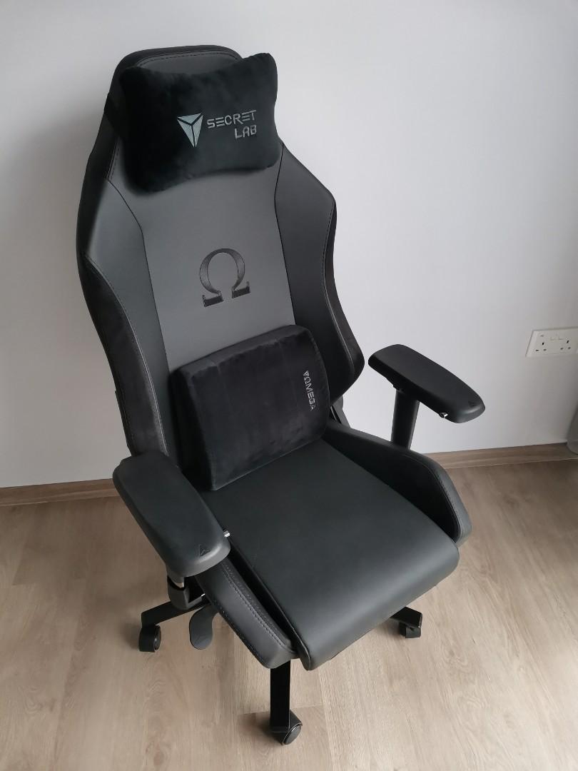 Secretlab Omega w 2yr Guarantee for Peel Protection Furniture