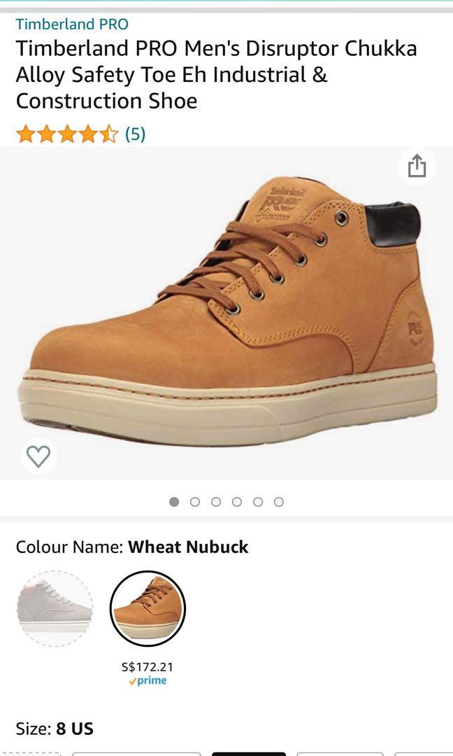 Timberland pro men's disruptor chukka alloy safety toe eh industrial and construction shoe hotsell