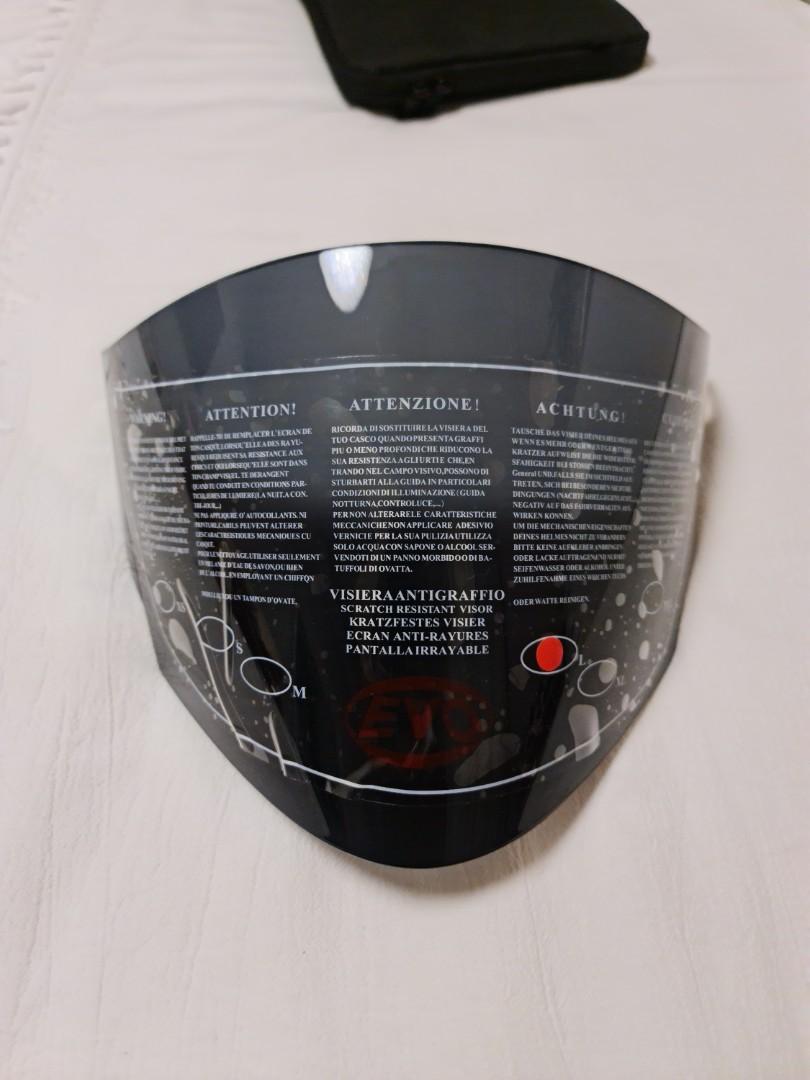 tinted helmet visor for EVO RS 959, Motorcycles, Motorcycle Accessories