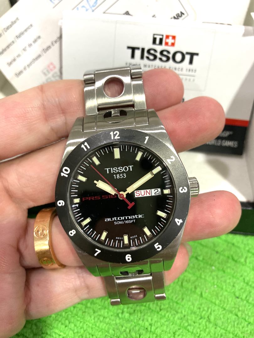 Tissot prs 516 day date outlet