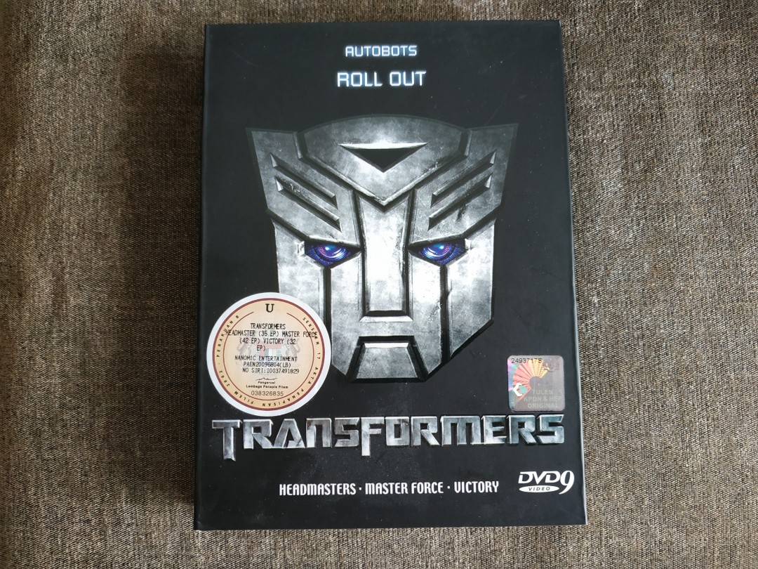 Transformers DVD Headmaster / Powermaster / Victory, Hobbies & Toys, Collectibles