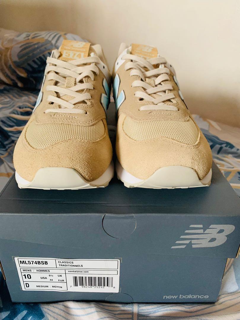 US 10 New Balance 574 Classics Retro Surf Hemp Marathon