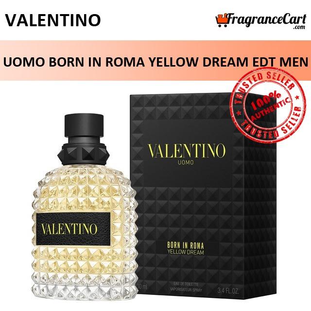 Valentino Uomo Born in Roma Yellow Dream EDT for Men 100ml Eau