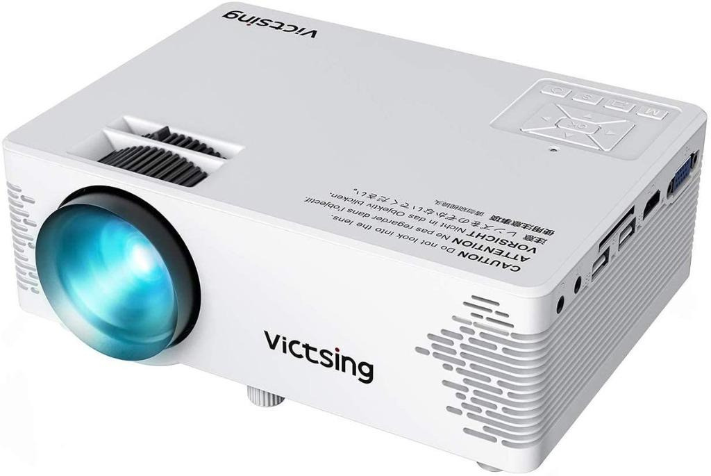 VicTsing Supported Full HD 1080p Mini Video Projector BH400A, TV & Home
