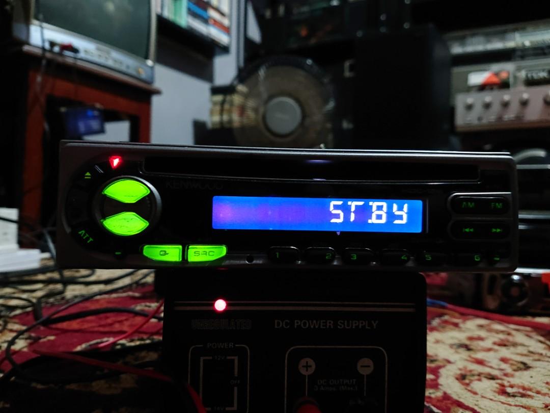 Vintage Kenwood Kdc 126 Car Stereo Cd Player Radio Kereta Head Unit Auto Accessories On Carousell