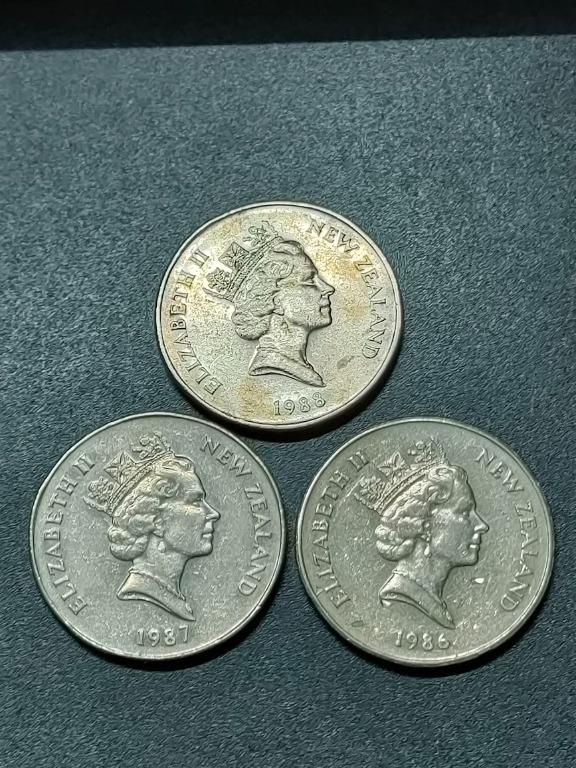 Vintage New Zealand Qe Ii 50 Cent 1986 19 3 Coins Antiques Currency On Carousell