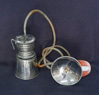 Vintage Rubber Tapper Carbide Lamp