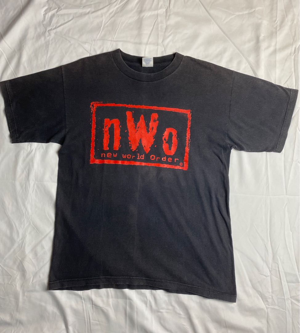 Vintage WWE NWO (New World Order) Tshirt, Men's Fashion, Tops & Sets ...