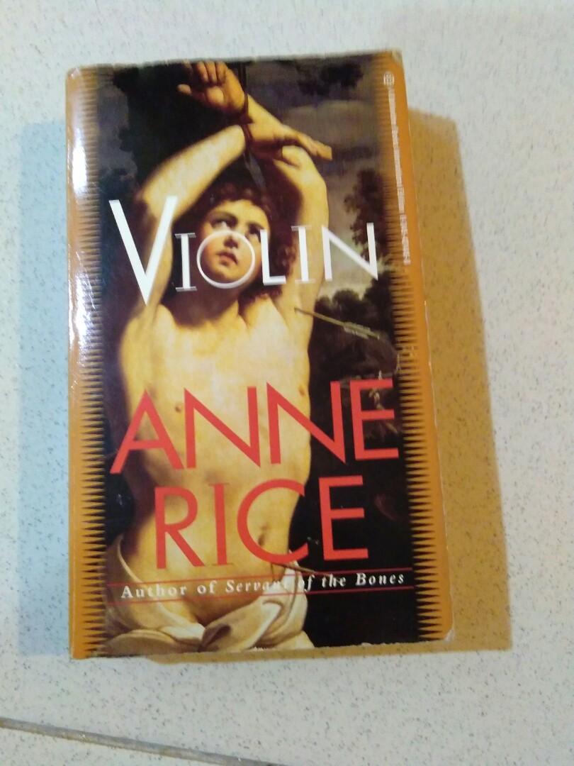 FasterLhor Violin by Anne Rice, Hobbies & Toys, Books & Magazines
